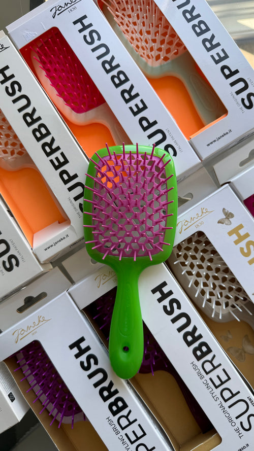 Janeke SuperBrush Green Fuchsia